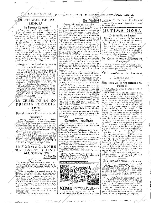 ABC SEVILLA 31-07-1932 página 38