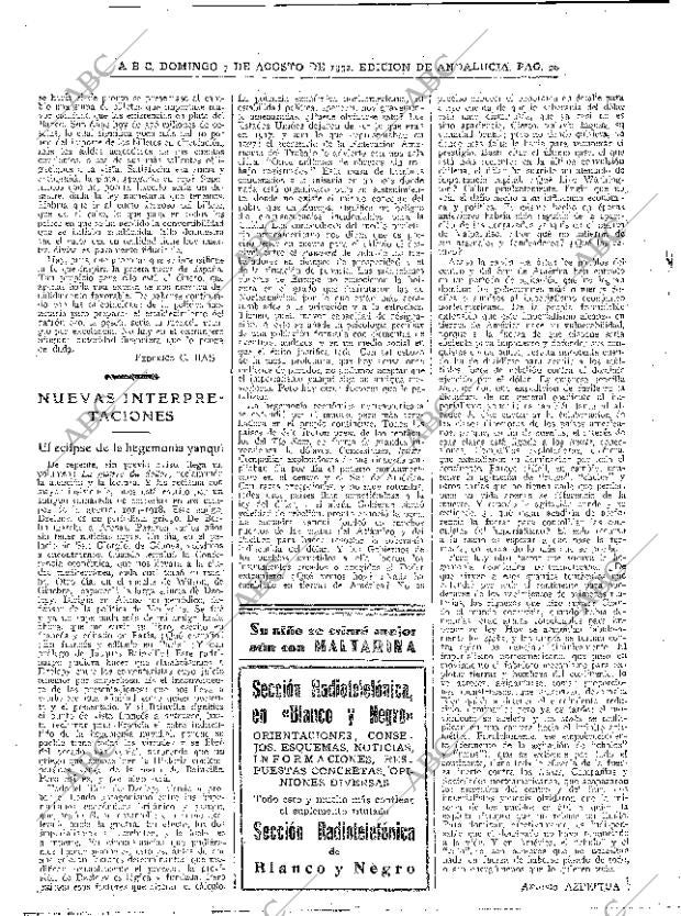 ABC SEVILLA 07-08-1932 página 20