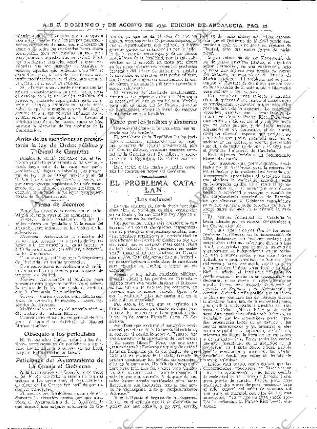 ABC SEVILLA 07-08-1932 página 22