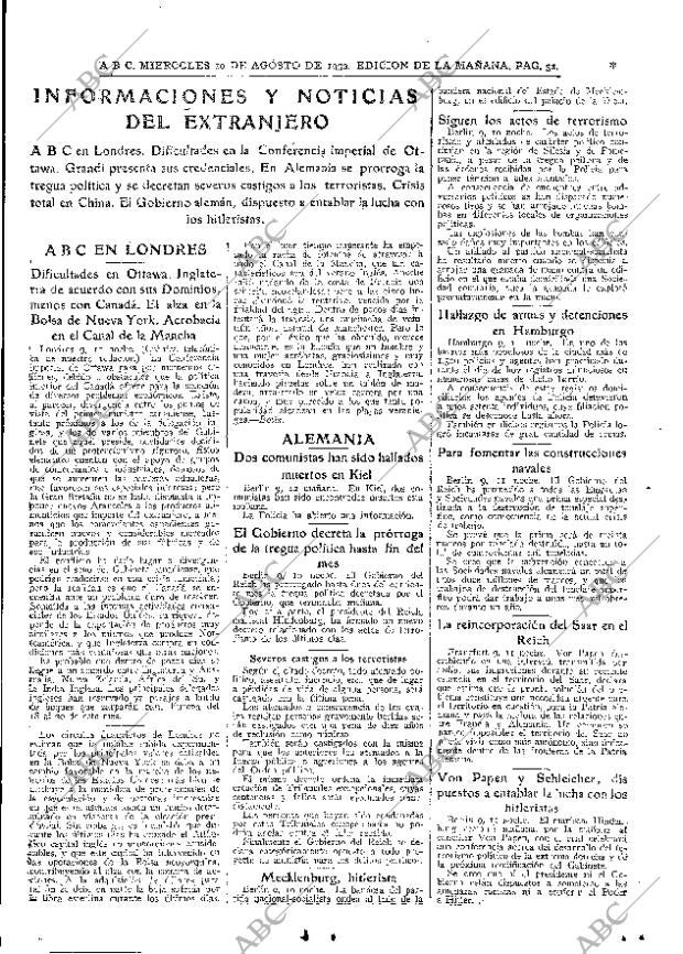 ABC MADRID 10-08-1932 página 31