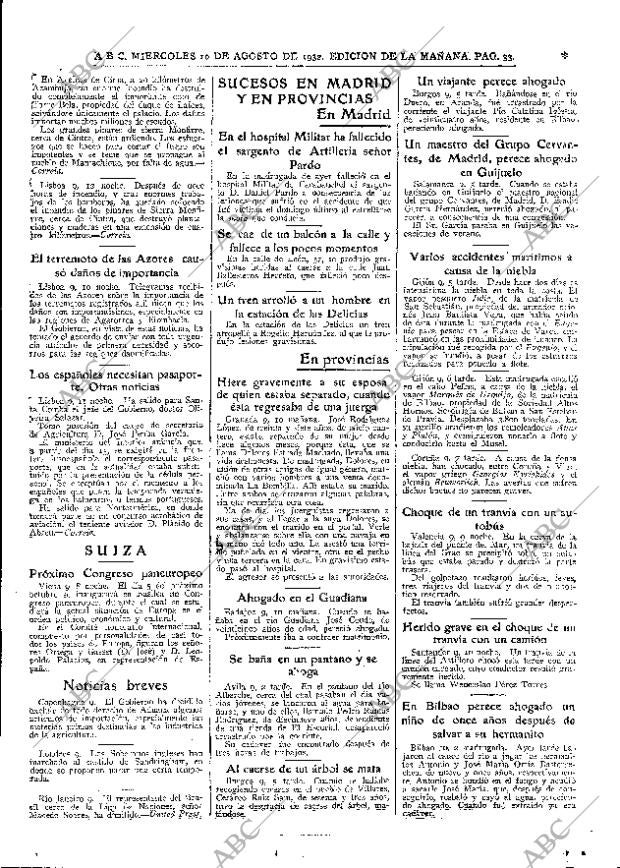 ABC MADRID 10-08-1932 página 33