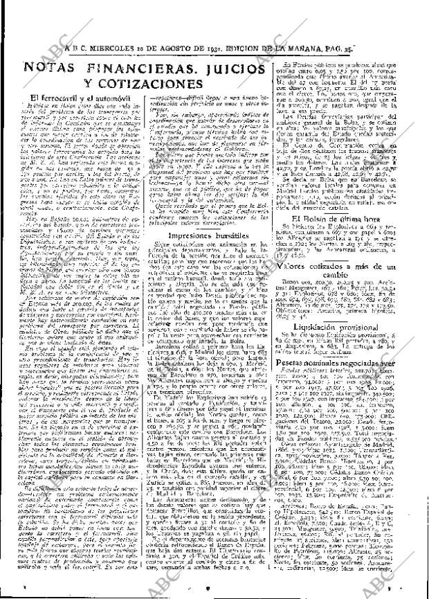 ABC MADRID 10-08-1932 página 35