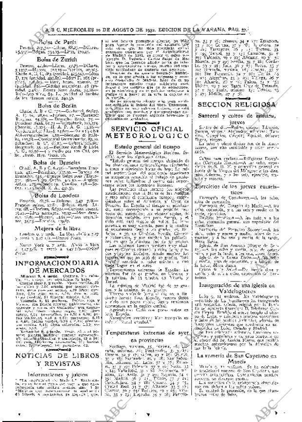 ABC MADRID 10-08-1932 página 37