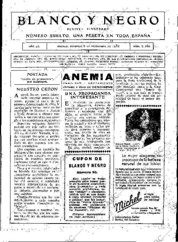 BLANCO Y NEGRO MADRID 06-11-1932 página 3