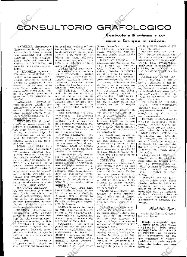 BLANCO Y NEGRO MADRID 13-11-1932 página 2