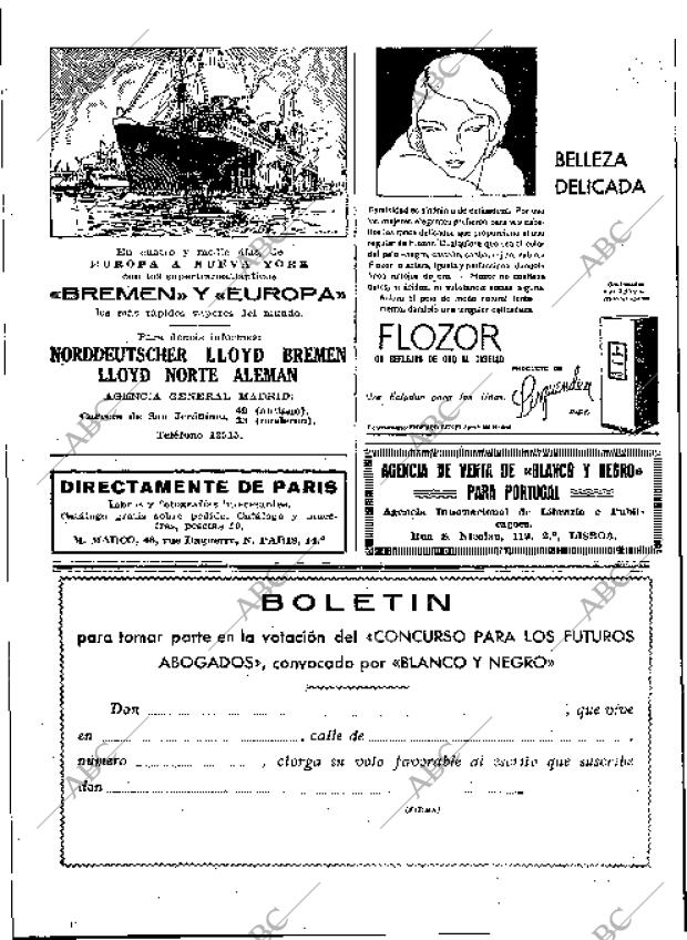 BLANCO Y NEGRO MADRID 20-11-1932 página 18