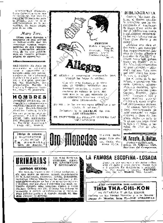 BLANCO Y NEGRO MADRID 27-11-1932 página 12