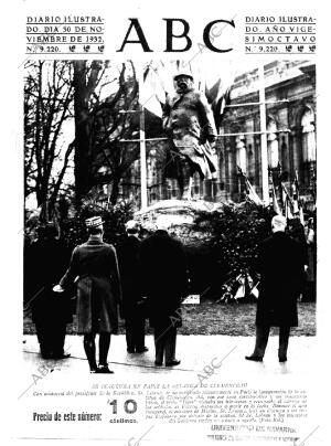 ABC MADRID 30-11-1932 página 1