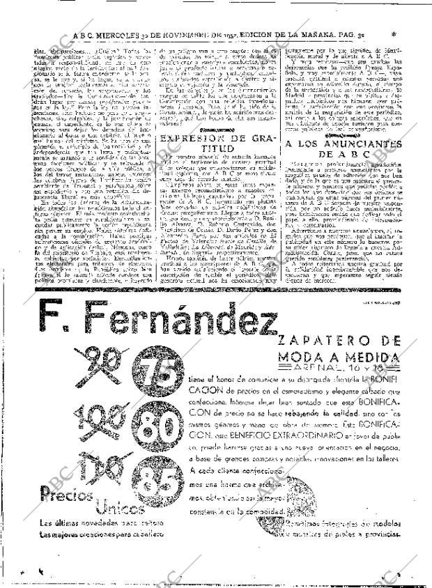 ABC MADRID 30-11-1932 página 32