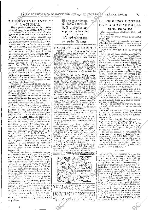 ABC MADRID 30-11-1932 página 33
