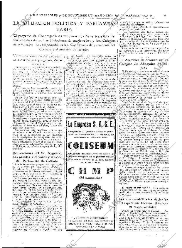 ABC MADRID 30-11-1932 página 35