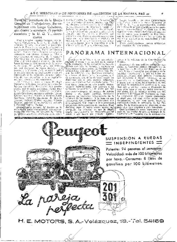 ABC MADRID 30-11-1932 página 42