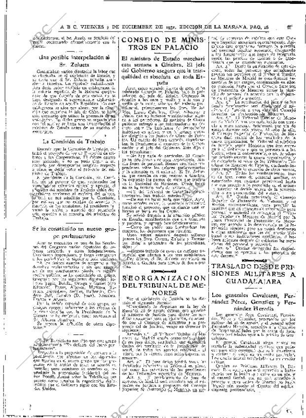 ABC MADRID 09-12-1932 página 18