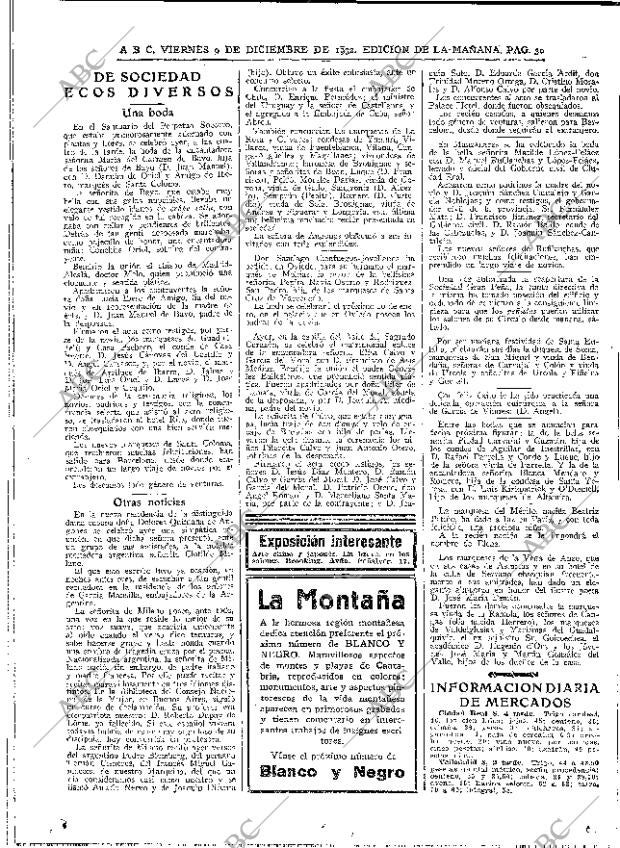ABC MADRID 09-12-1932 página 30