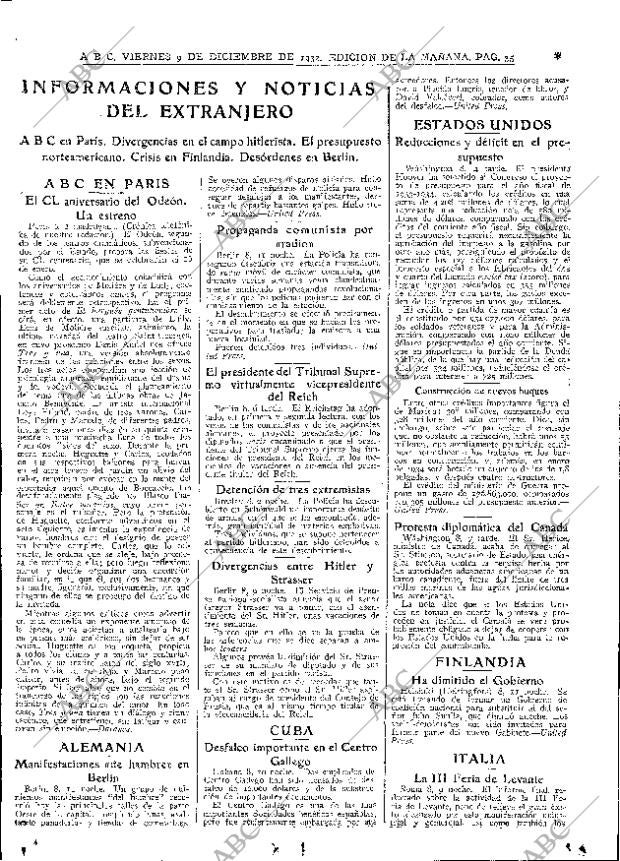 ABC MADRID 09-12-1932 página 35
