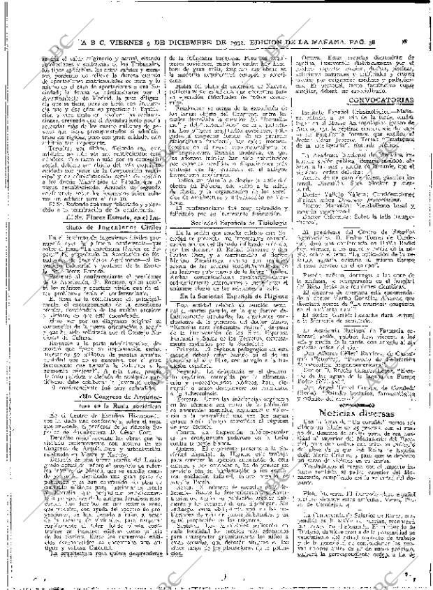 ABC MADRID 09-12-1932 página 38