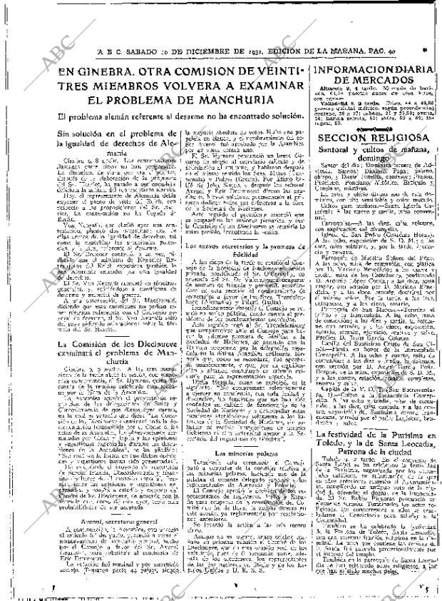 ABC MADRID 10-12-1932 página 40
