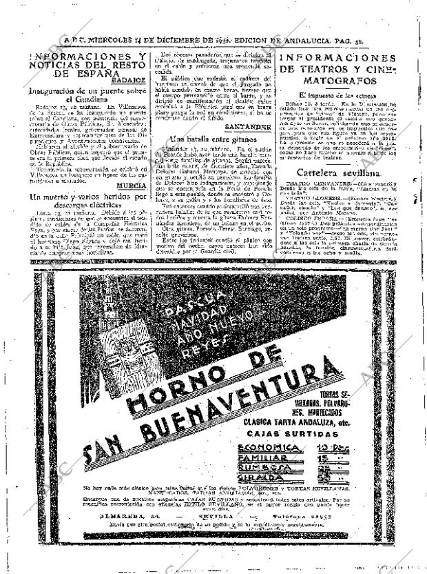 ABC SEVILLA 14-12-1932 página 32