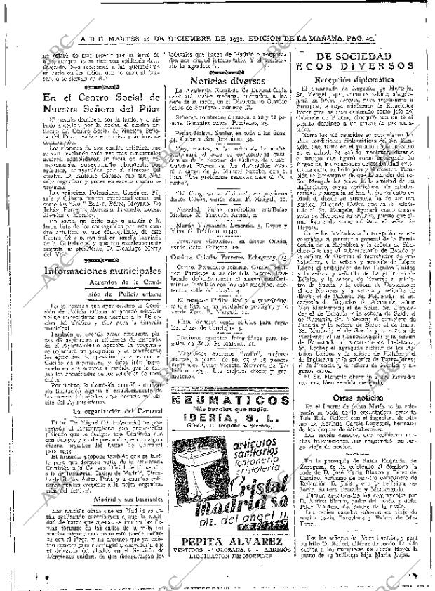 ABC MADRID 20-12-1932 página 42