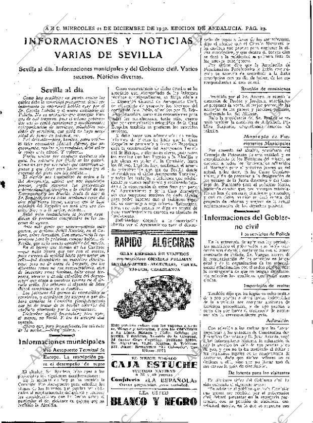 ABC SEVILLA 21-12-1932 página 23