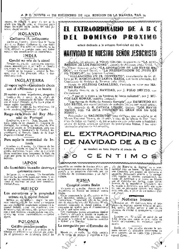 ABC MADRID 22-12-1932 página 35