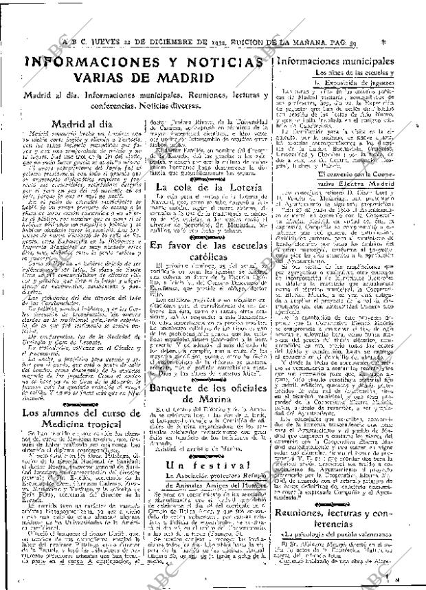 ABC MADRID 22-12-1932 página 39