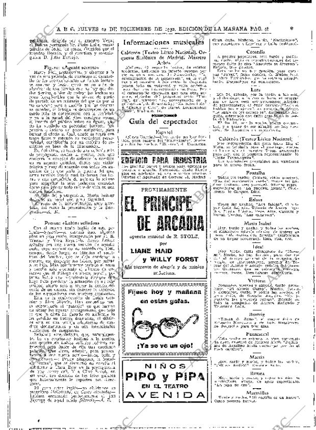 ABC MADRID 22-12-1932 página 46