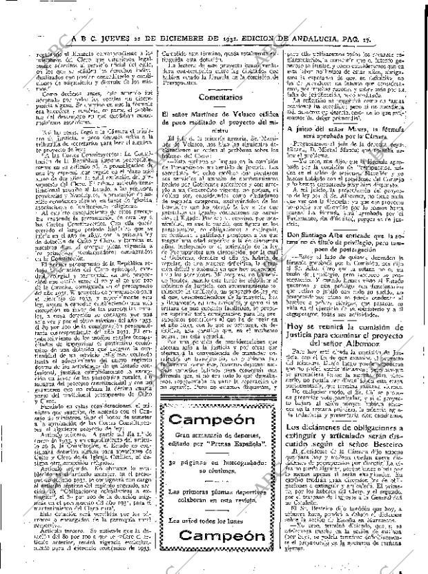 ABC SEVILLA 22-12-1932 página 17