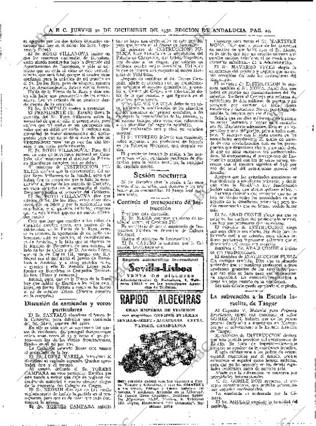 ABC SEVILLA 22-12-1932 página 20