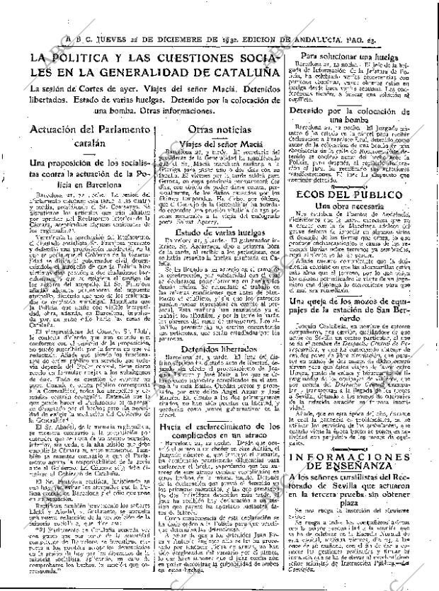 ABC SEVILLA 22-12-1932 página 23