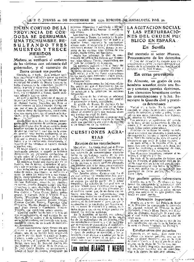 ABC SEVILLA 22-12-1932 página 30