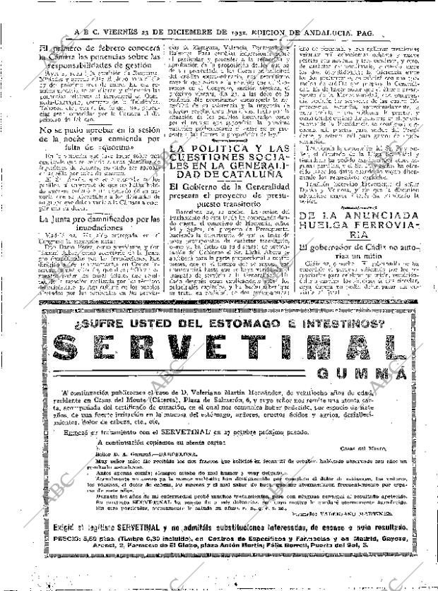 ABC SEVILLA 23-12-1932 página 12