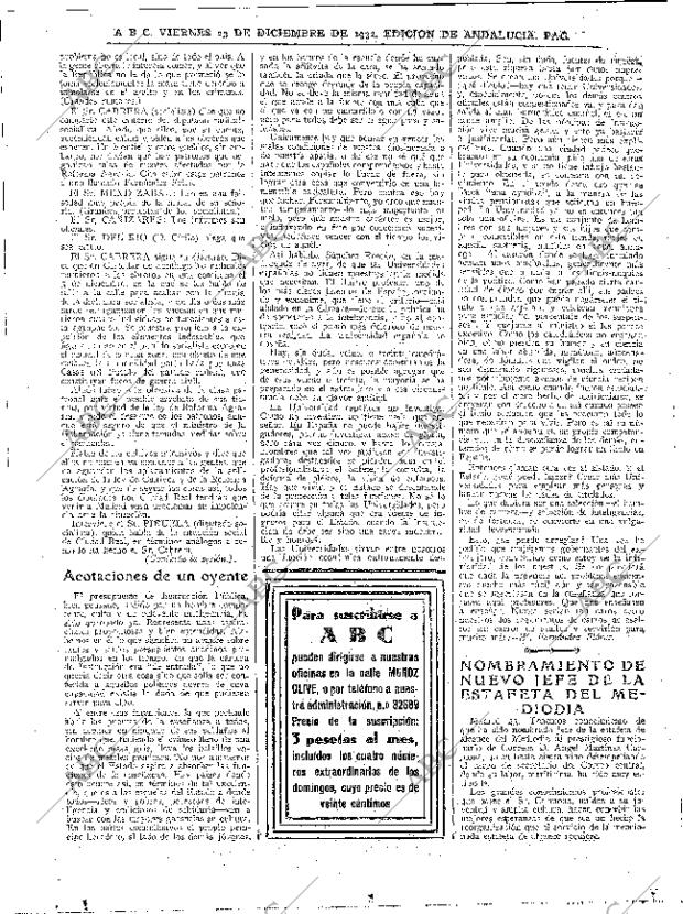 ABC SEVILLA 23-12-1932 página 16