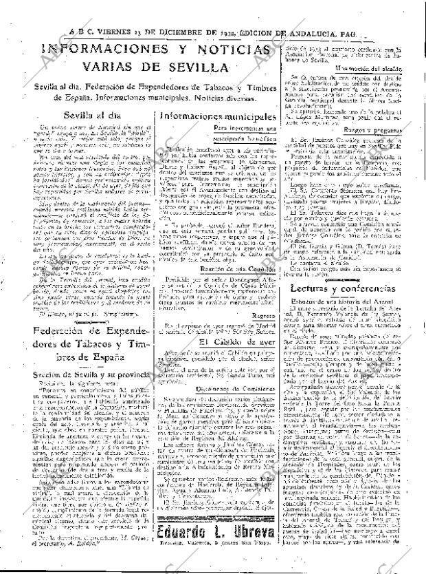 ABC SEVILLA 23-12-1932 página 17