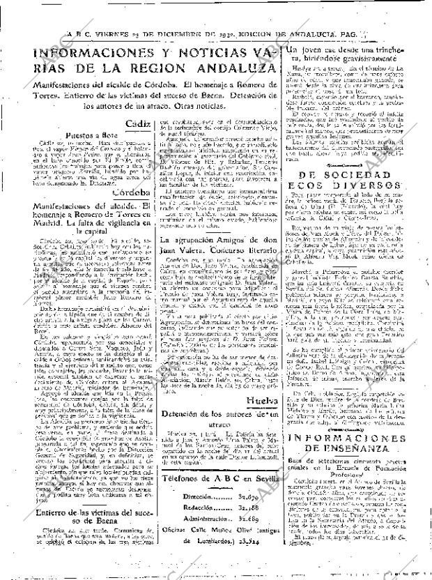 ABC SEVILLA 23-12-1932 página 20