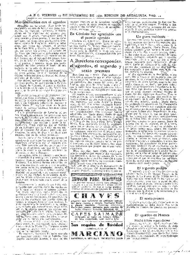 ABC SEVILLA 23-12-1932 página 6