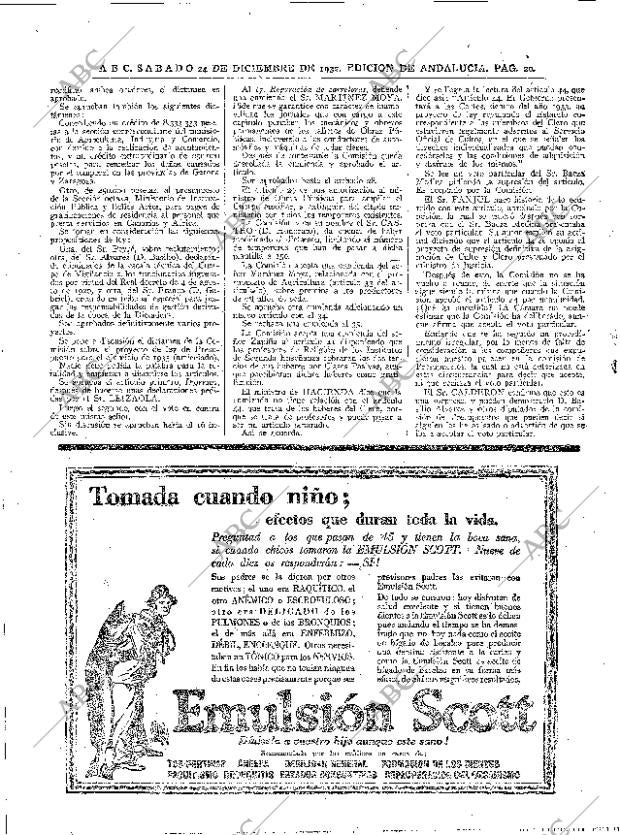 ABC SEVILLA 24-12-1932 página 20