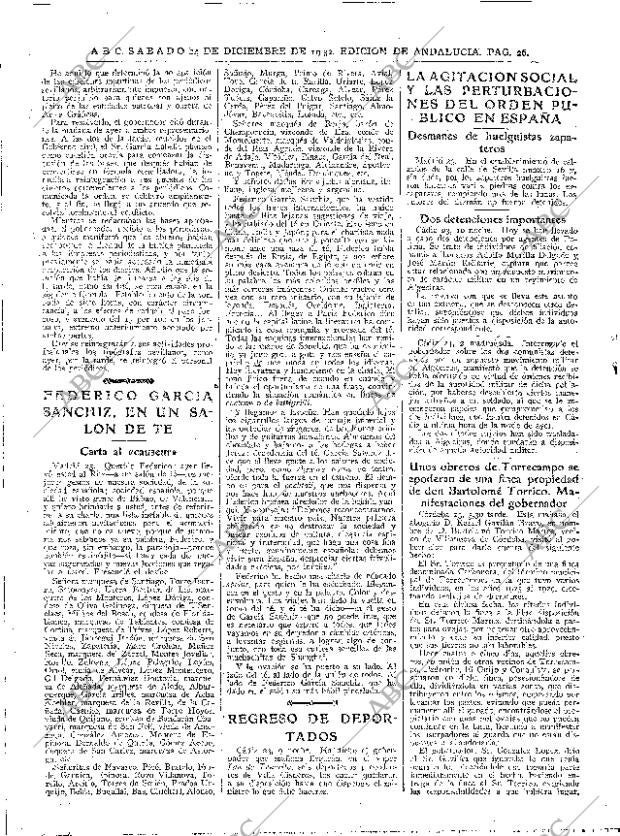 ABC SEVILLA 24-12-1932 página 26