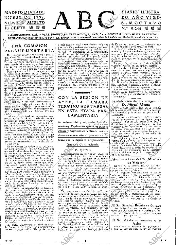 ABC MADRID 29-12-1932 página 15