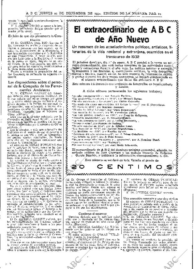 ABC MADRID 29-12-1932 página 19