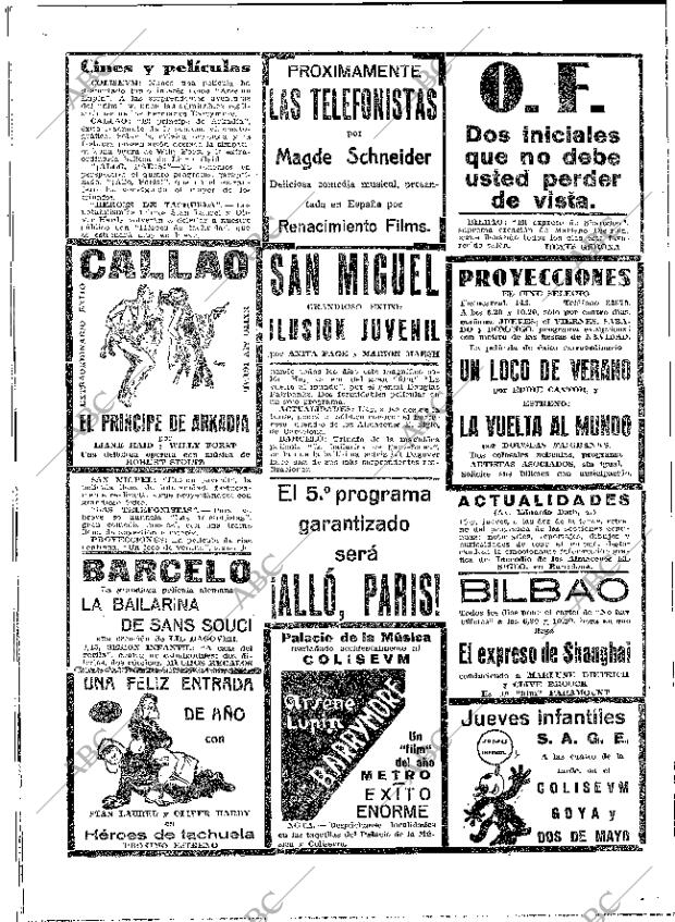 ABC MADRID 29-12-1932 página 22