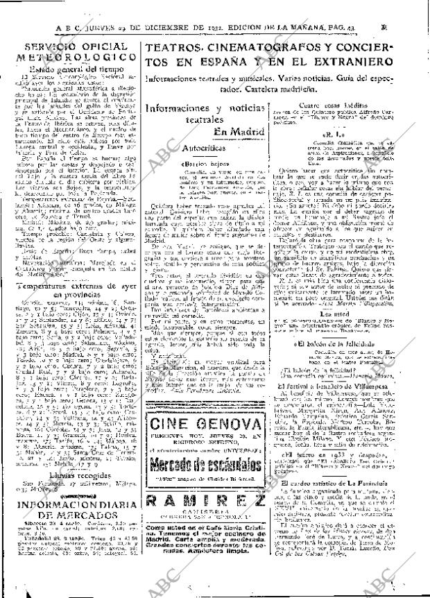 ABC MADRID 29-12-1932 página 43