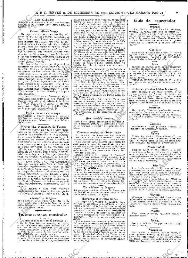 ABC MADRID 29-12-1932 página 44