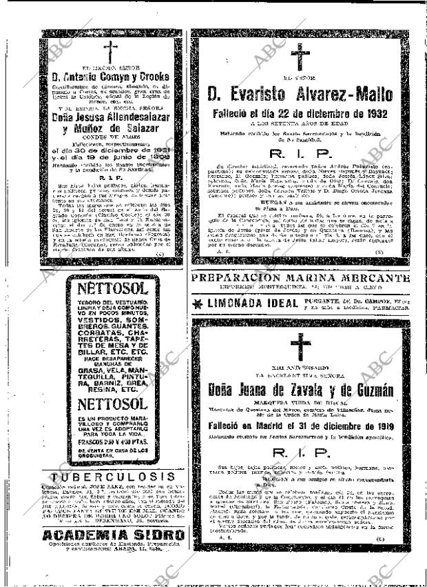 ABC MADRID 29-12-1932 página 56