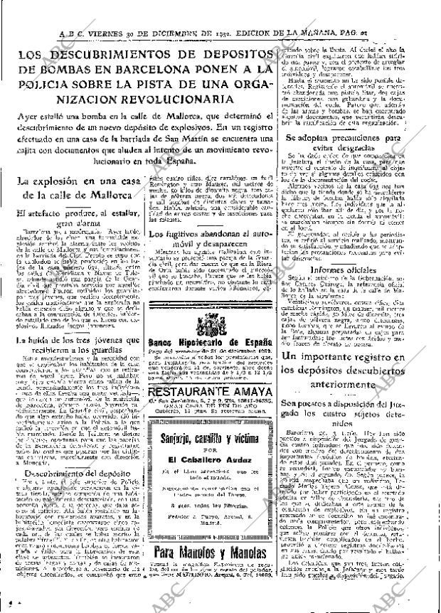 ABC MADRID 30-12-1932 página 21