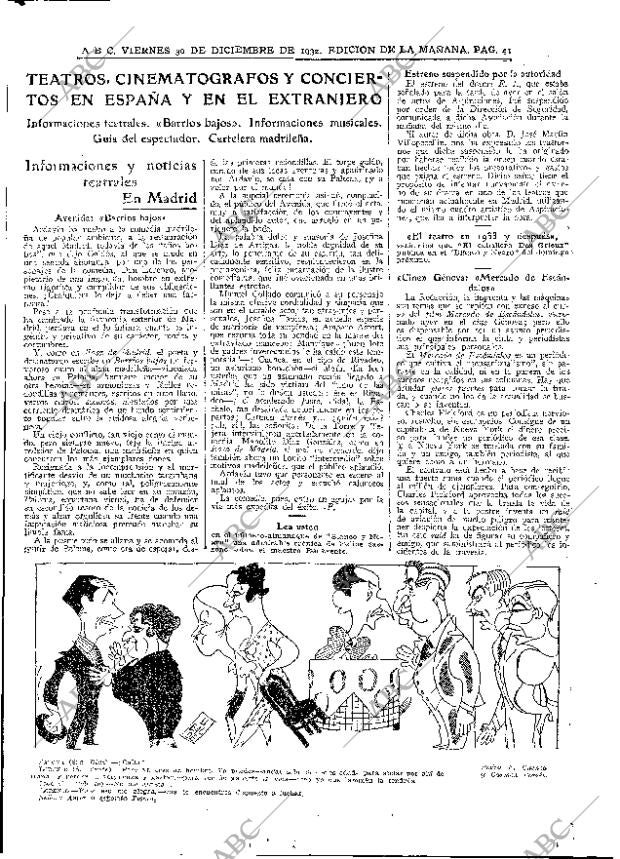 ABC MADRID 30-12-1932 página 41