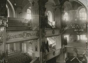 Tribunas de la Iglesia de la Guarnición de Postdam