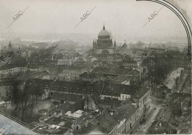 Vista general de Potsdam obtenida desde la Iglesia de la Guarnición