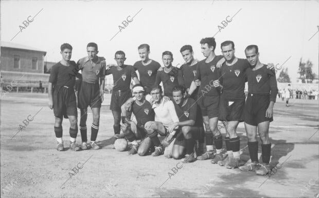 El Murcia fútbol Club, que Venció al Gimnástica abad por 3-0