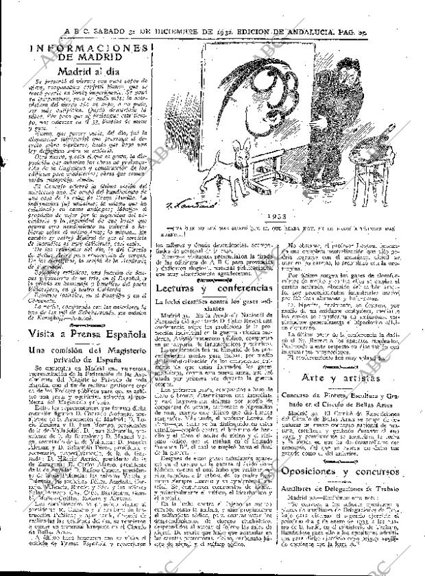 ABC SEVILLA 31-12-1932 página 25